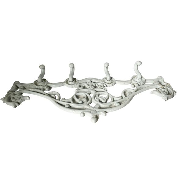 Decorative Ornate Metal Enamel Wall Hooks Coat keys etc - Picture 4 of 5